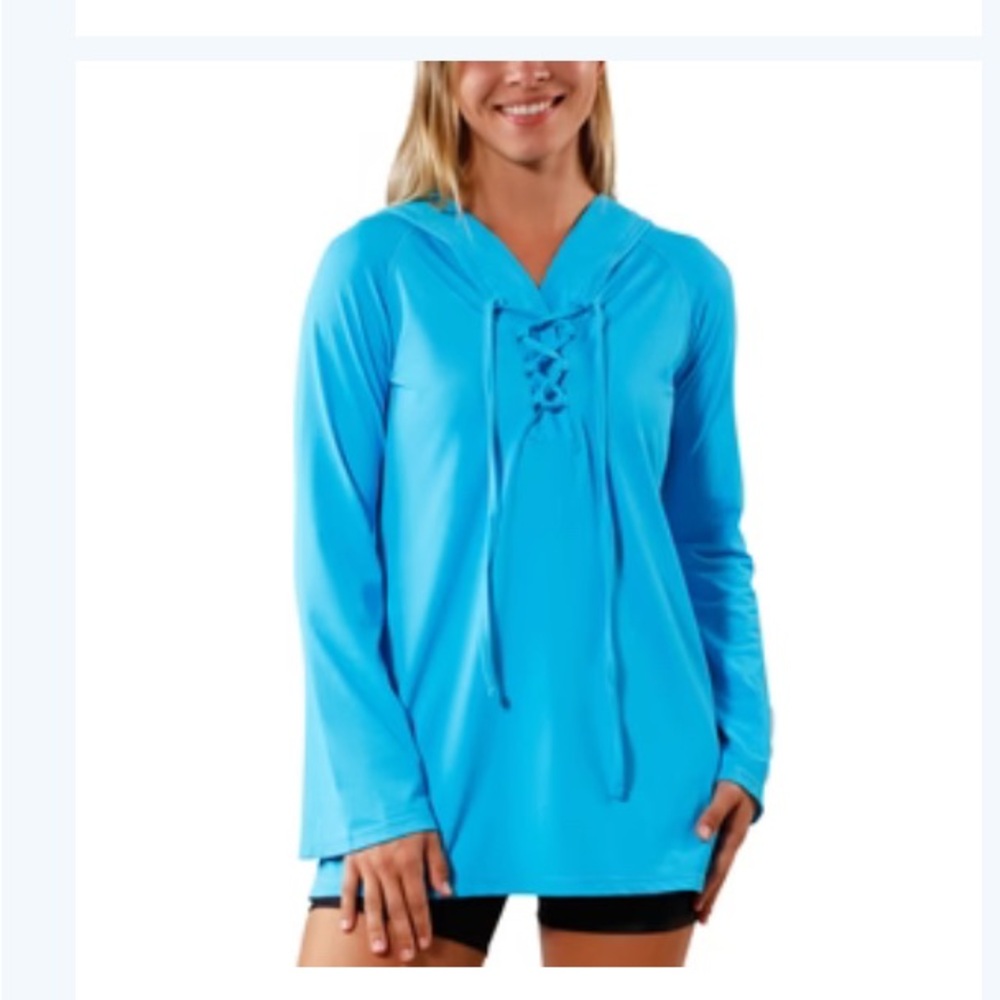 UVSkinz Hooded Beach Coverup- NWT